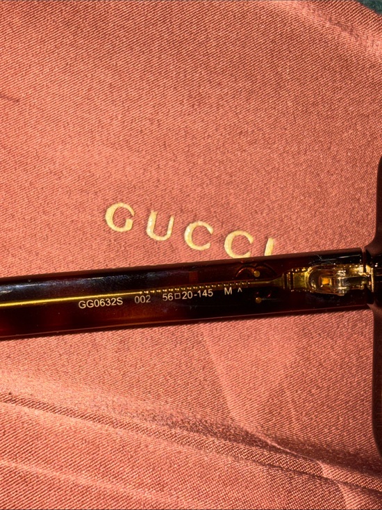 Gucci Oversized Brown-Tortoiseshell Gradient Square Sunglasses main image 4